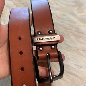 Calvin Klein Jeans Man Belt size 34 excellent condition
